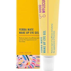 NIB Good Molecules Yerba Mate Wake Up Eye Gel - Hydrating Under Eye Gel Cream